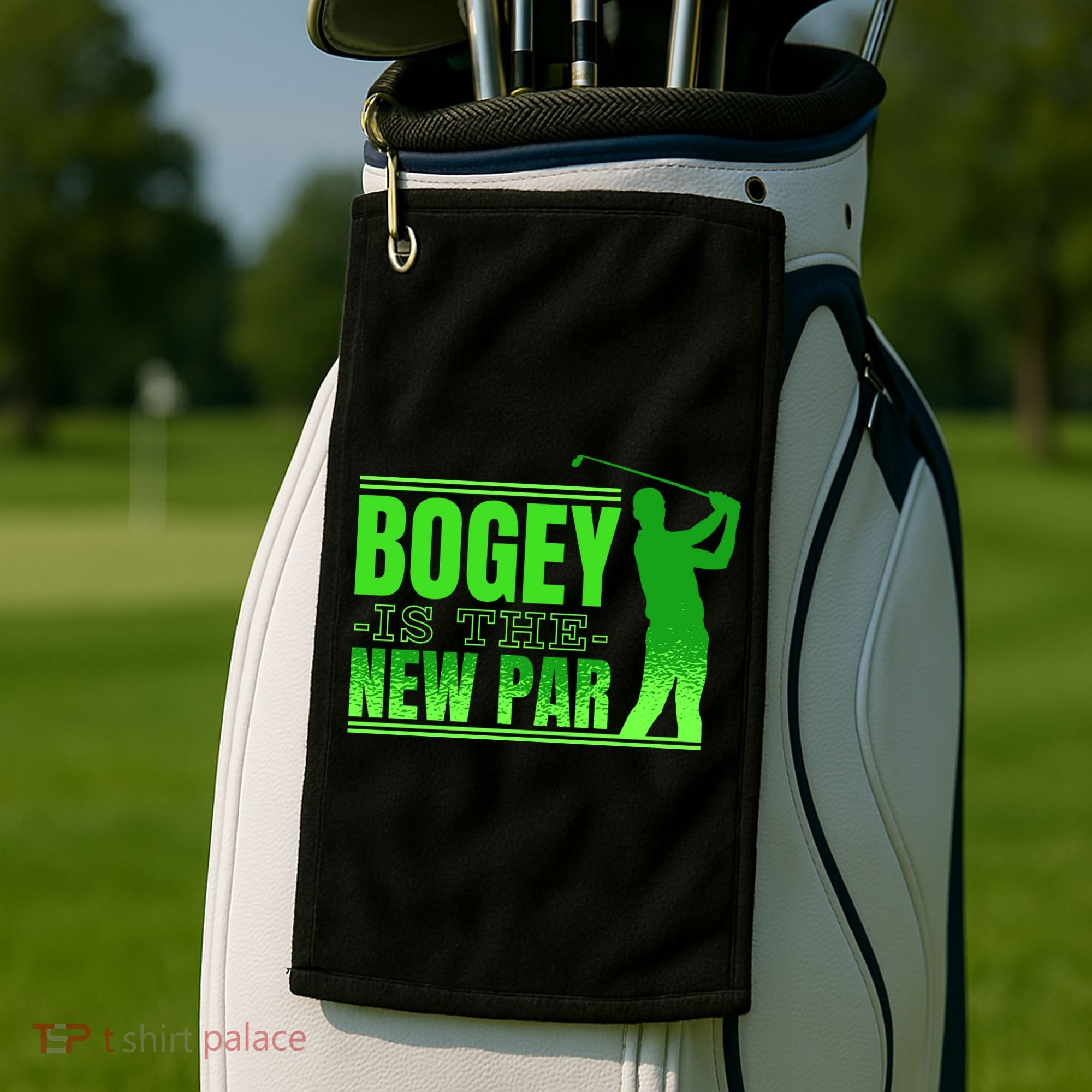 Bogey Is The New Par Funny Golfer Golf Golfing Golf Towel
