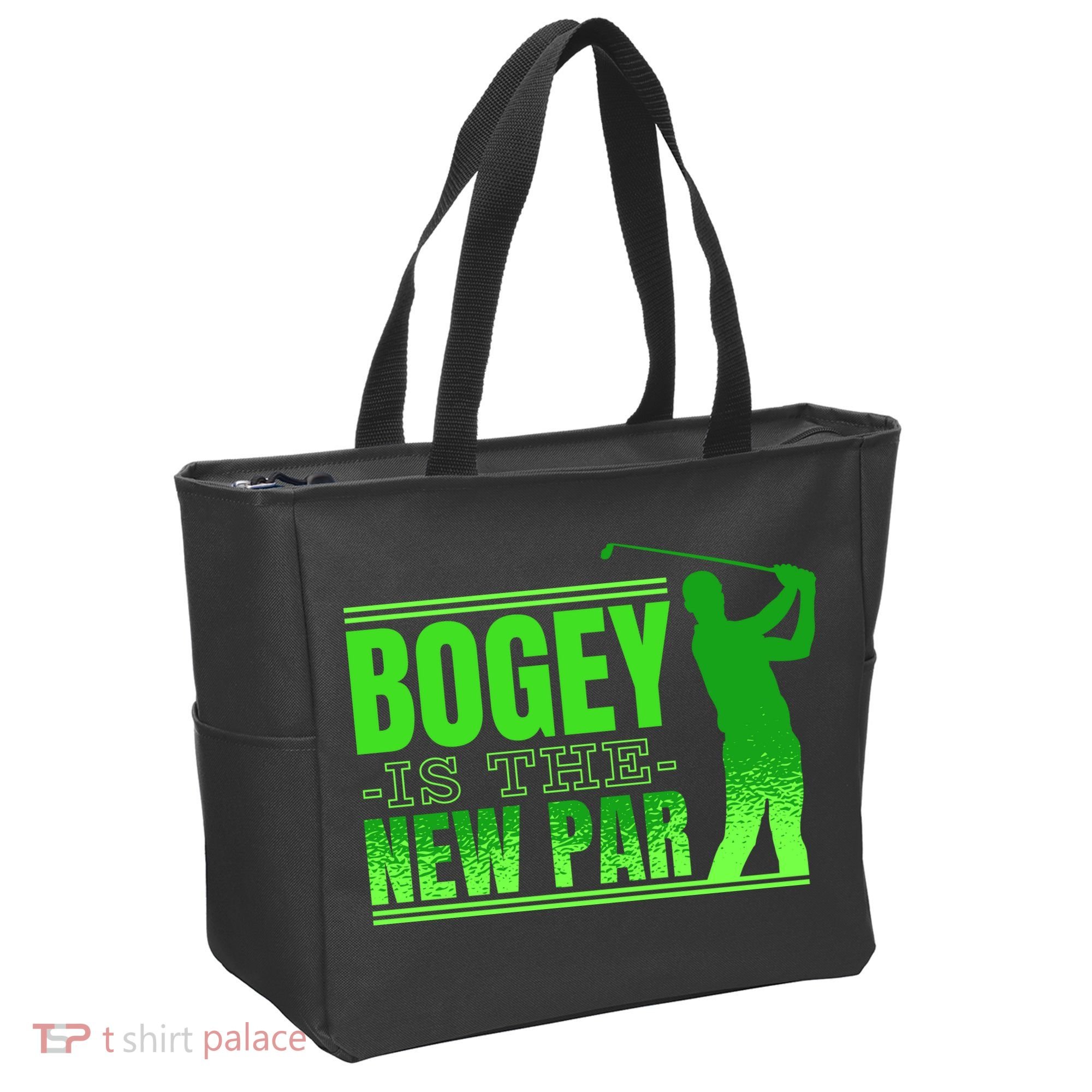 Bogey Is The New Par Funny Golfer Golf Golfing Tote Bag