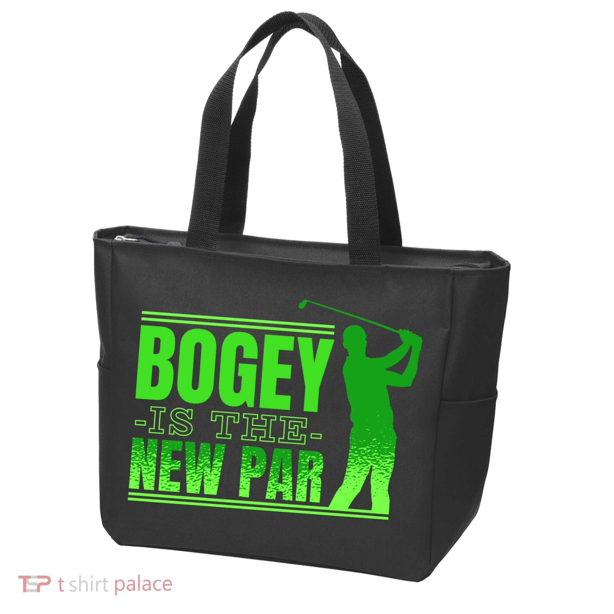 Bogey Is The New Par Funny Golfer Golf Golfing Tote Bag