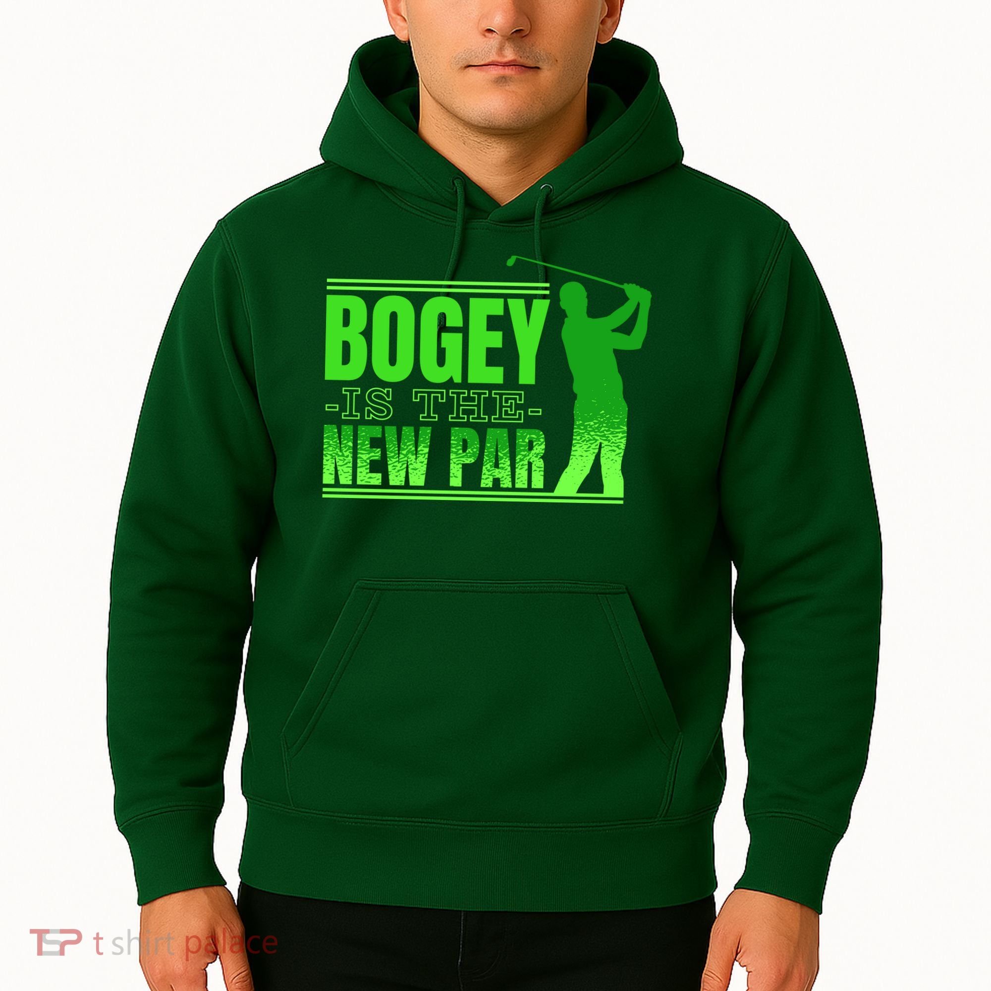 Bogey Is The New Par Funny Golfer Golf Golfing Hoodie