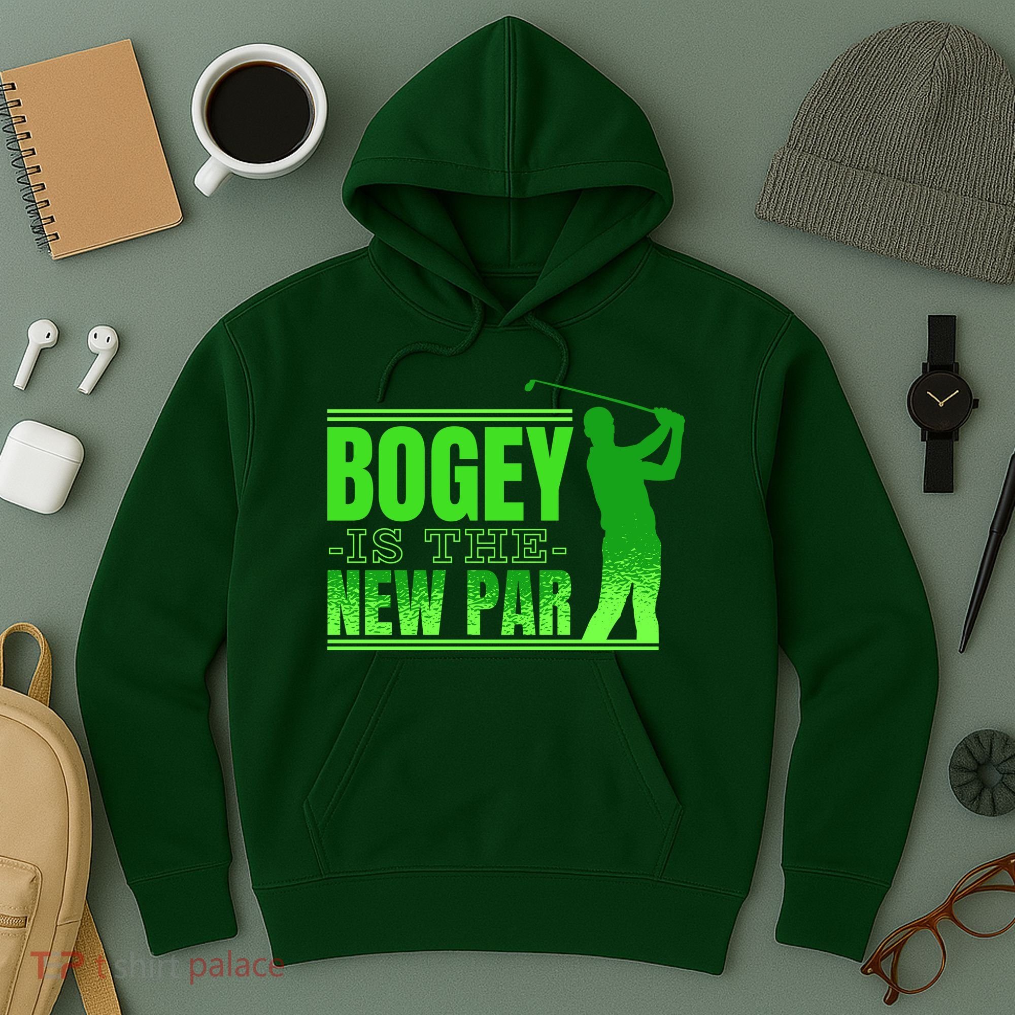Bogey Is The New Par Funny Golfer Golf Golfing Hoodie