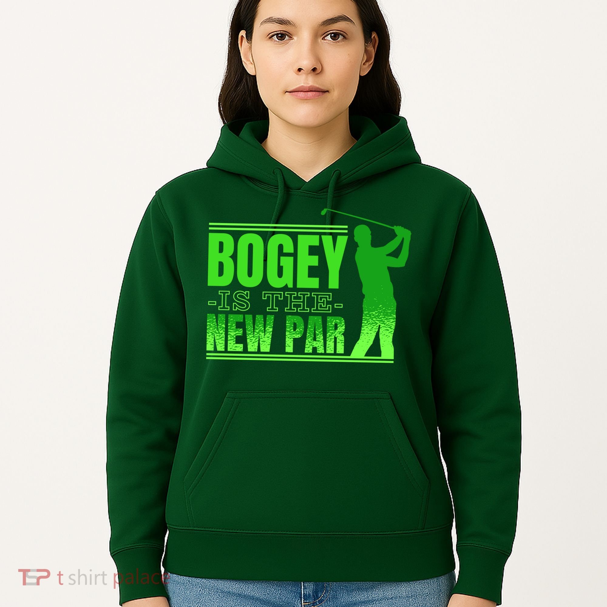 Bogey Is The New Par Funny Golfer Golf Golfing Hoodie