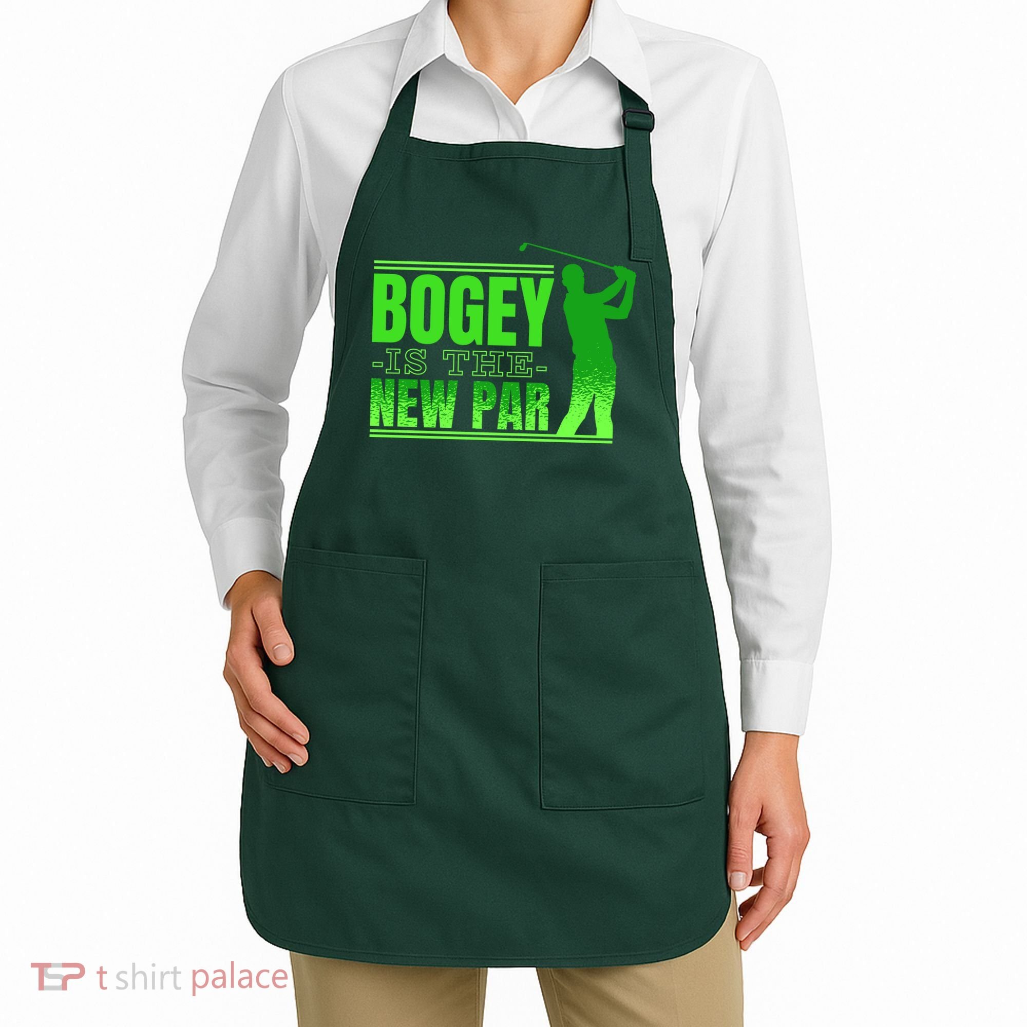 Bogey Is The New Par Funny Golfer Golf Golfing Apron