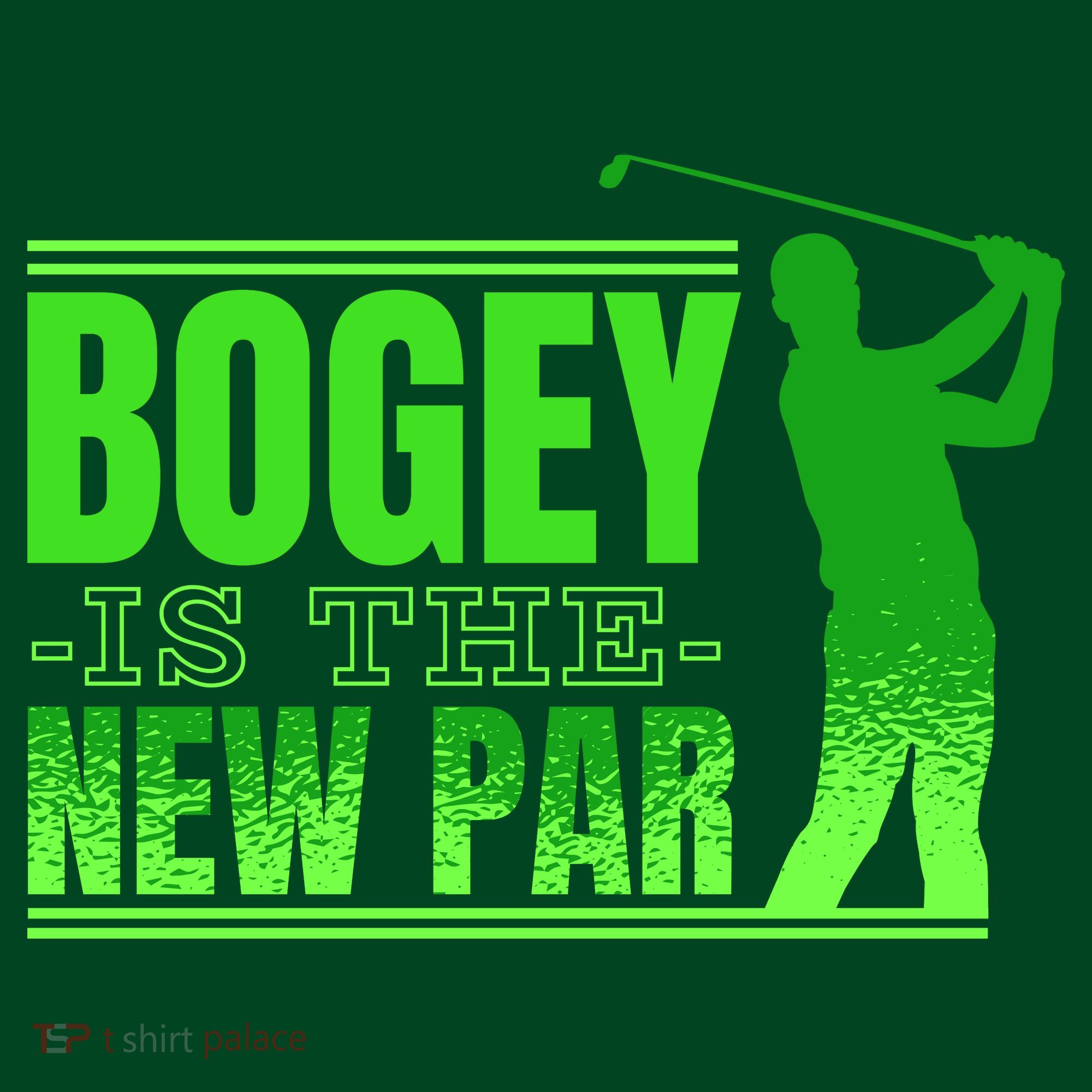 Bogey Is The New Par Funny Golfer Golf Golfing Mousepad