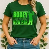 Bogey Is The New Par Funny Golfer Golf Golfing Women's T-Shirt thumb 2