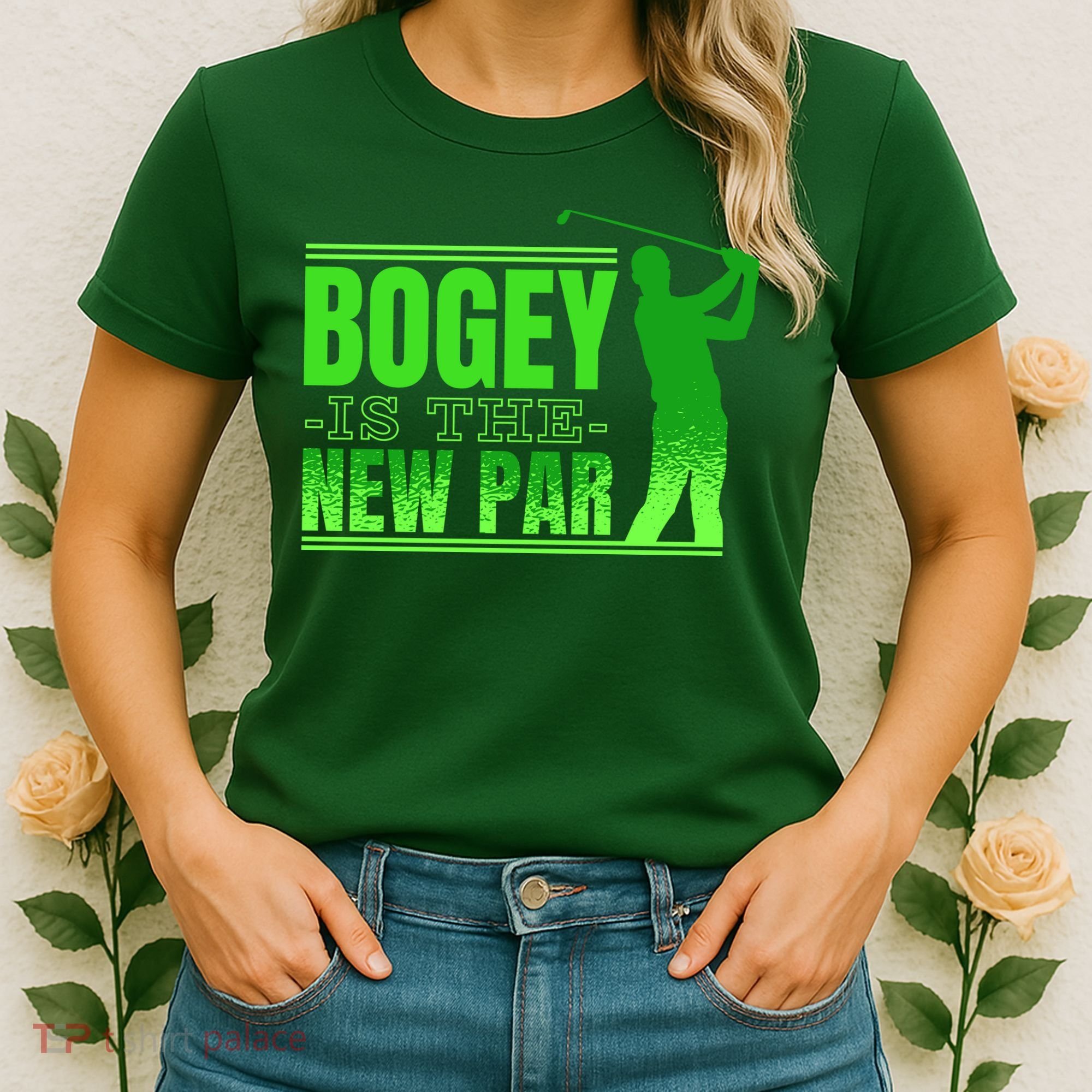 Bogey Is The New Par Funny Golfer Golf Golfing Women's T-Shirt