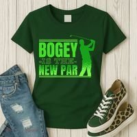 Bogey Is The New Par Funny Golfer Golf Golfing Women's T-Shirt thumb 3
