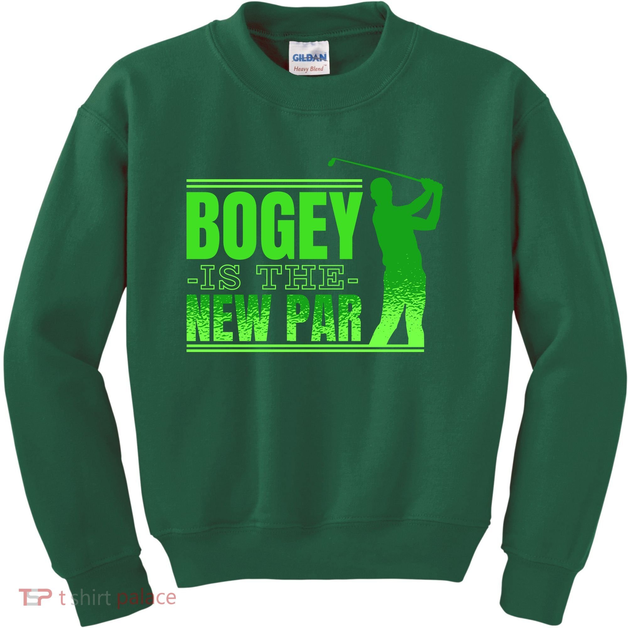 Bogey Is The New Par Funny Golfer Golf Golfing Kids Sweatshirt