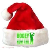 Bogey Is The New Par Funny Golfer Golf Golfing Santa Hat thumb 0