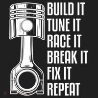 Build It Tune It Race It Break It Fix It Repeat Mechanic Gift Hat thumb 2