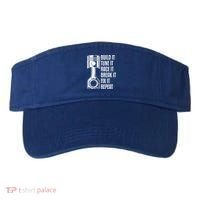 Build It Tune It Race It Break It Fix It Repeat Mechanic Gift Visor thumb 0