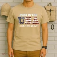 Born In The USA A Really Long Time Ago Funny Birthday T-Shirt thumb 6