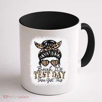 Bruh Its Test Day You Got This Testing Day Teacher Tie Dye Coffee Mug thumb 1