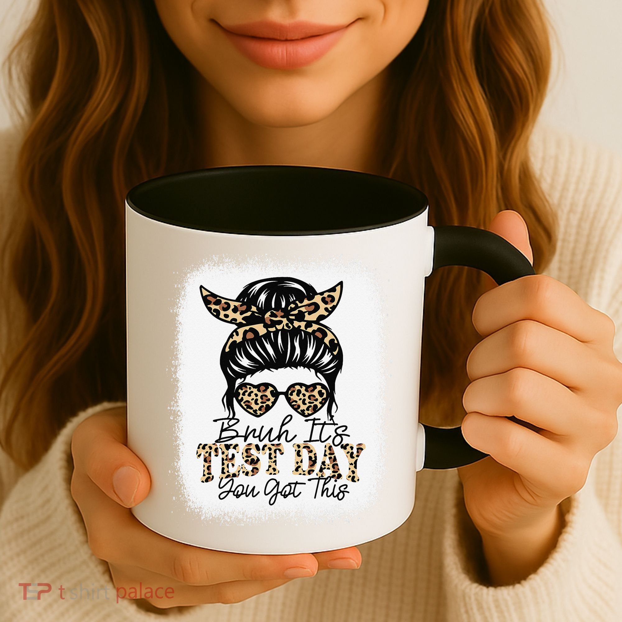 Bruh Its Test Day You Got This Testing Day Teacher Tie Dye Coffee Mug