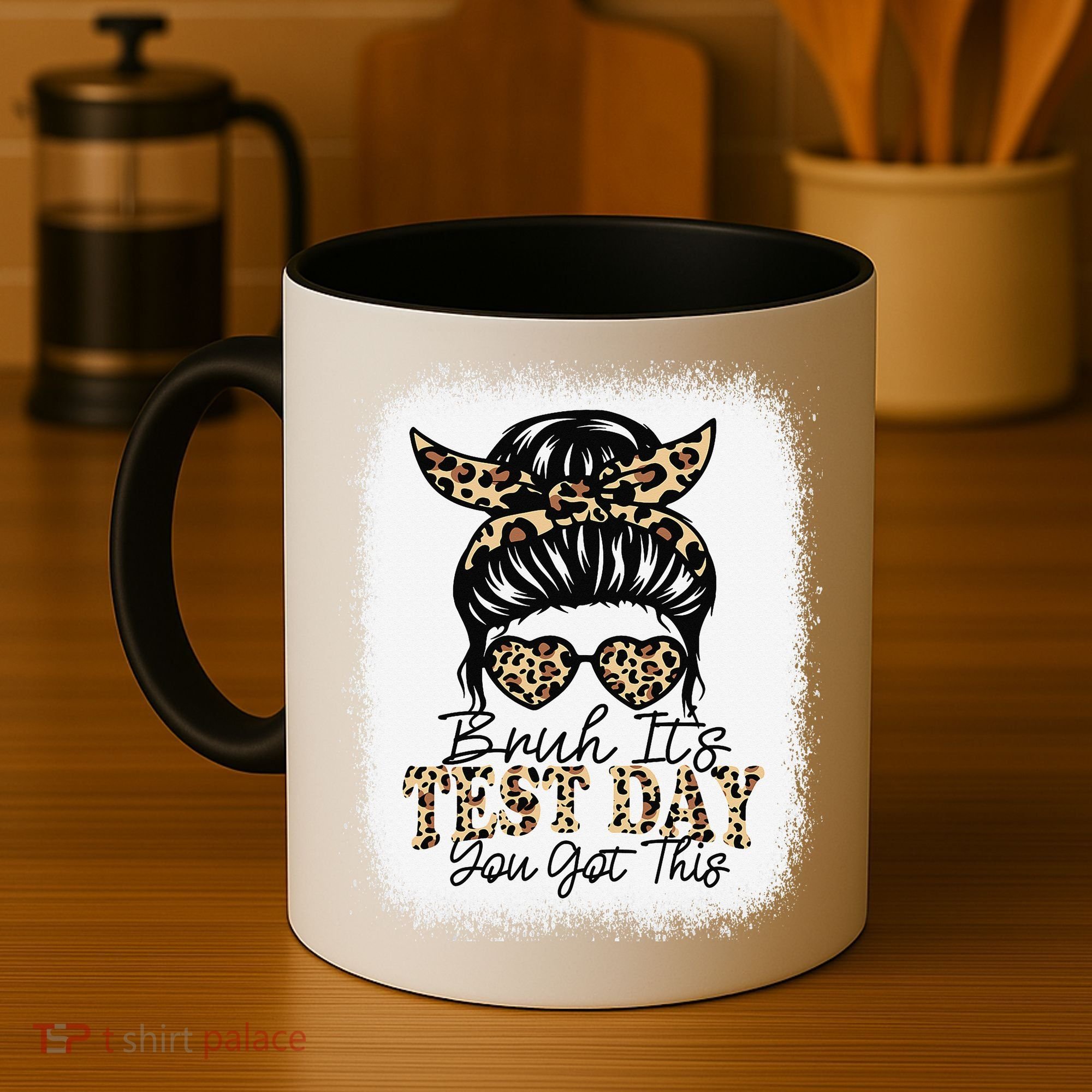 Bruh Its Test Day You Got This Testing Day Teacher Tie Dye Coffee Mug