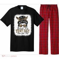 Bruh Its Test Day You Got This Testing Day Teacher Tie Dye Pajama Set thumb 0