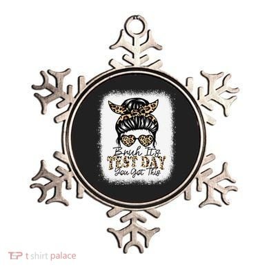 Bruh Its Test Day You Got This Testing Day Teacher Tie Dye Ornament
