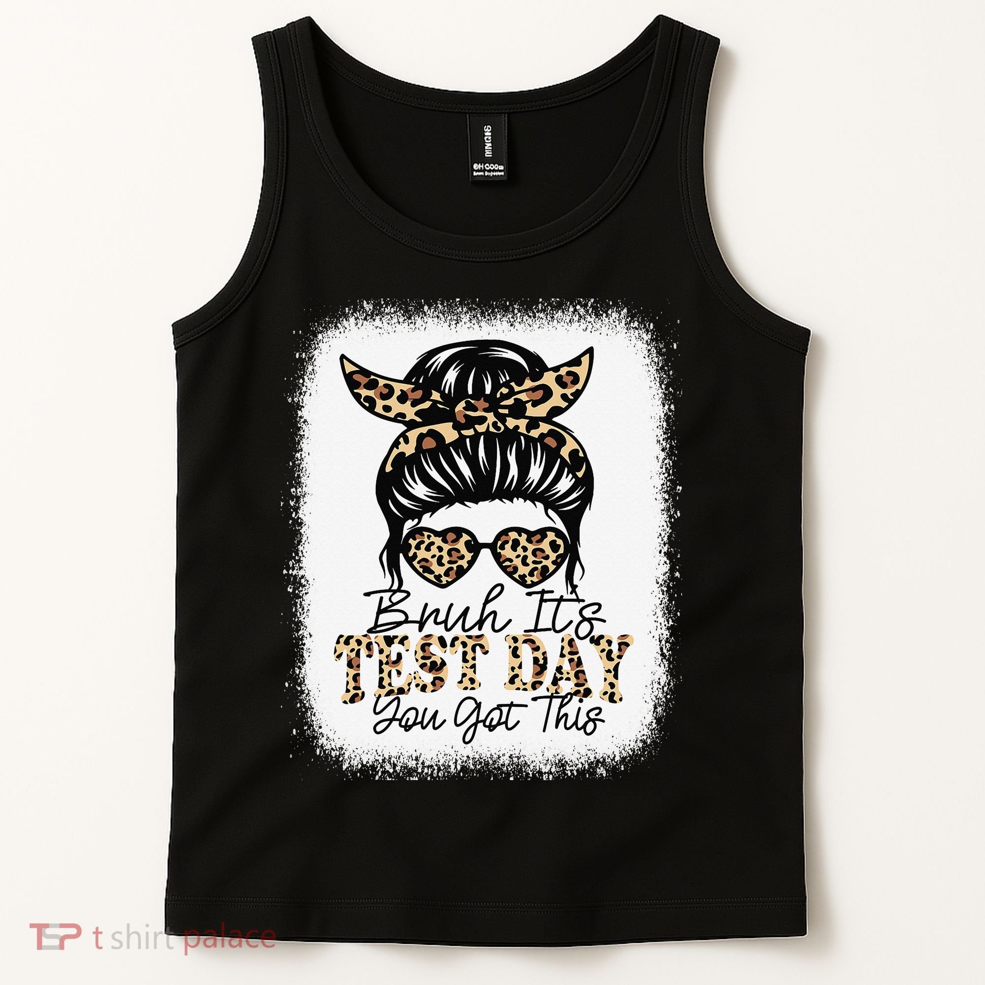 Bruh Its Test Day You Got This Testing Day Teacher Tie Dye Tank Top