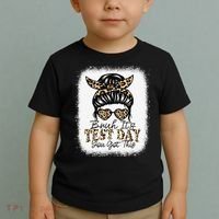 Bruh Its Test Day You Got This Testing Day Teacher Tie Dye Toddler T-Shirt thumb 2