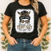 Bruh Its Test Day You Got This Testing Day Teacher Tie Dye Women's T-Shirt thumb 2