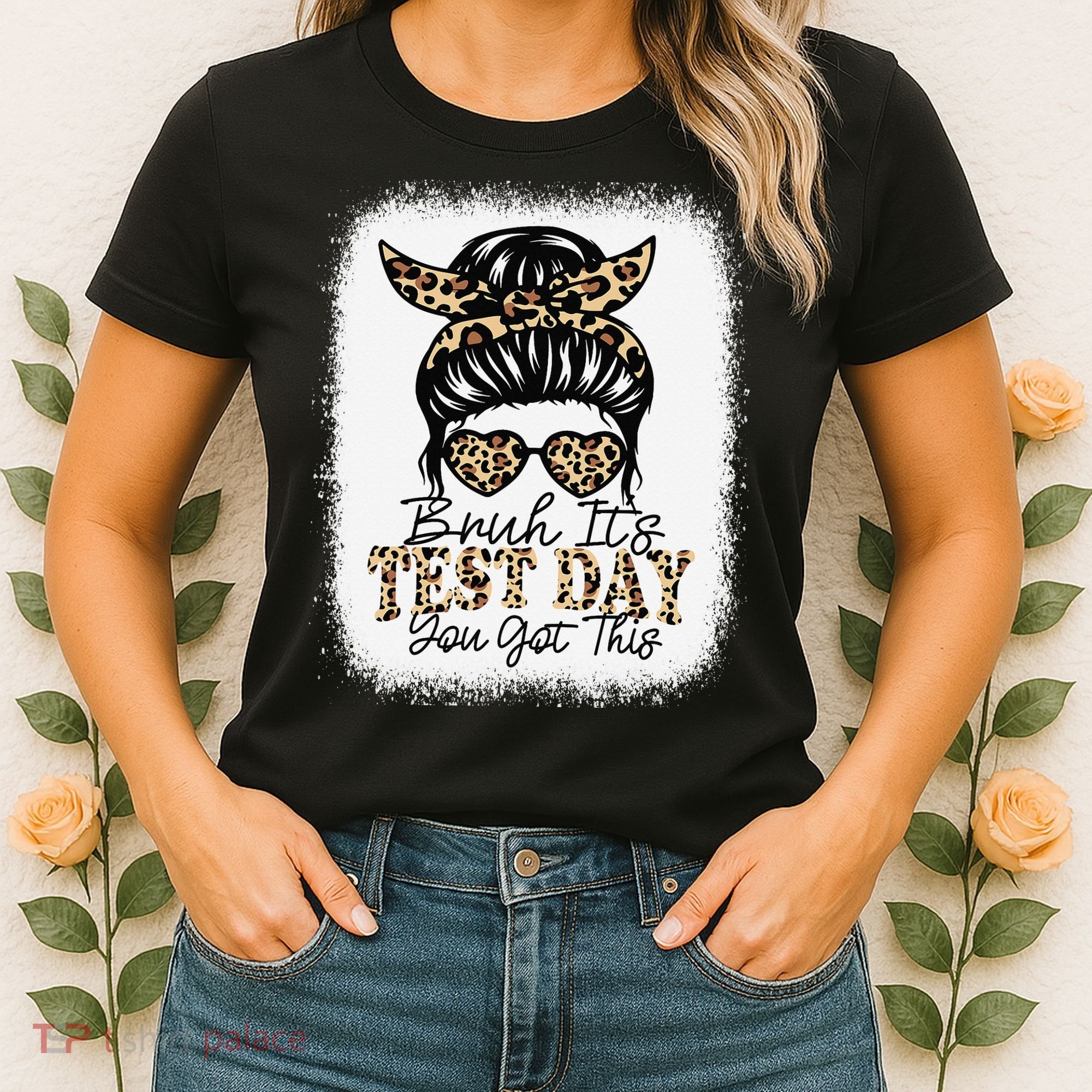 Bruh Its Test Day You Got This Testing Day Teacher Tie Dye Women's T-Shirt