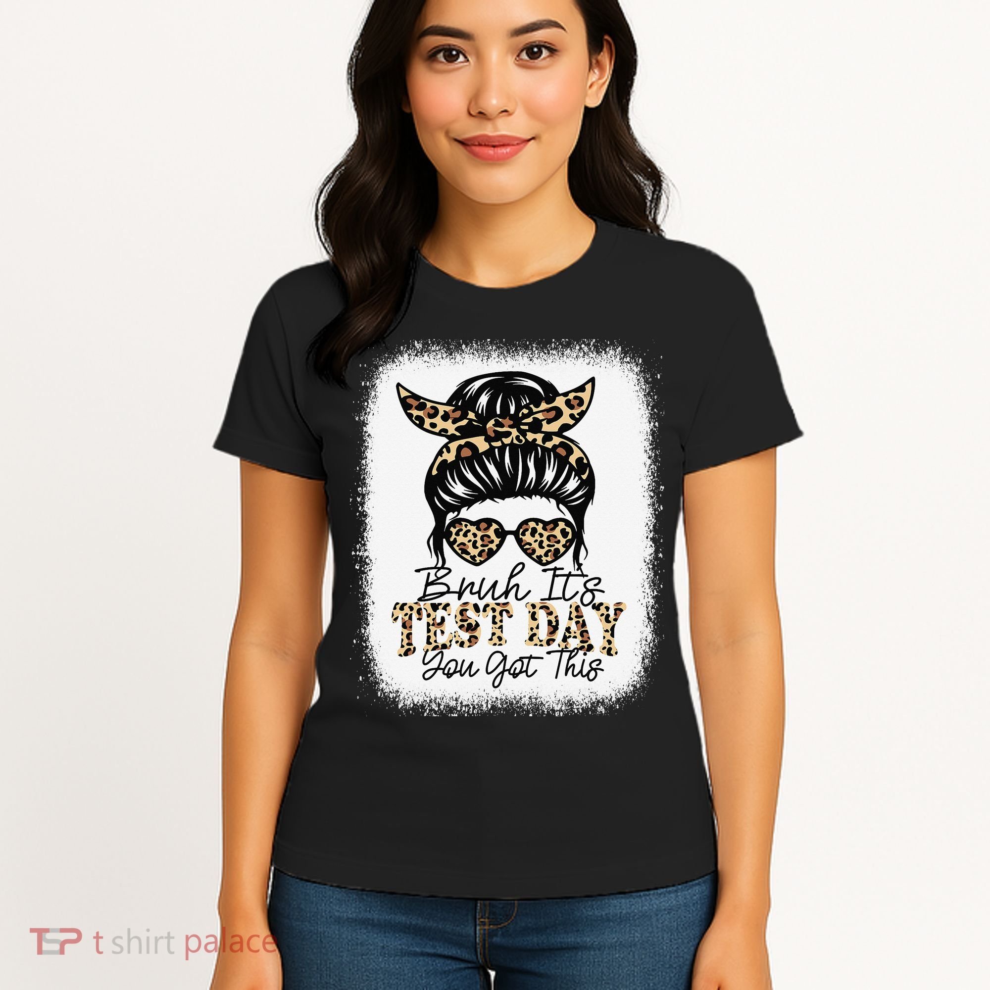 Bruh Its Test Day You Got This Testing Day Teacher Tie Dye Women's T-Shirt