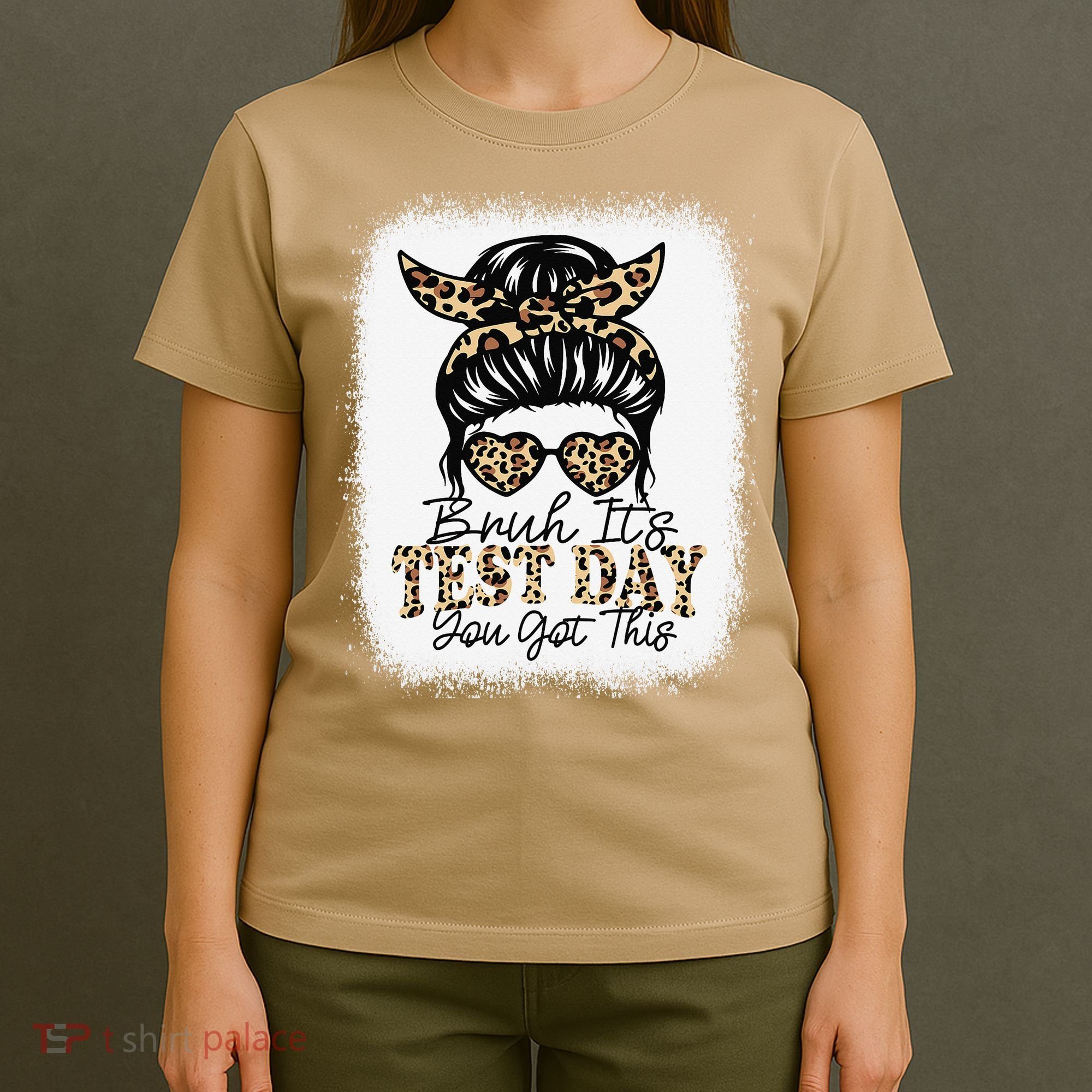 Bruh Its Test Day You Got This Testing Day Teacher Tie Dye T-Shirt