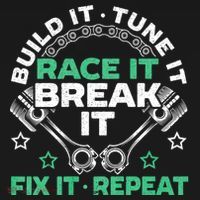 Build It Tune It Race It Break It Fix It Repeat Motorsport Bucket Hat thumb 4