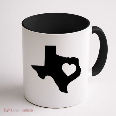 Born In Texas Home Coffee Mug back