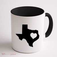 Born In Texas Home Coffee Mug thumb 1