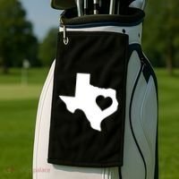Born In Texas Home Golf Towel thumb 2