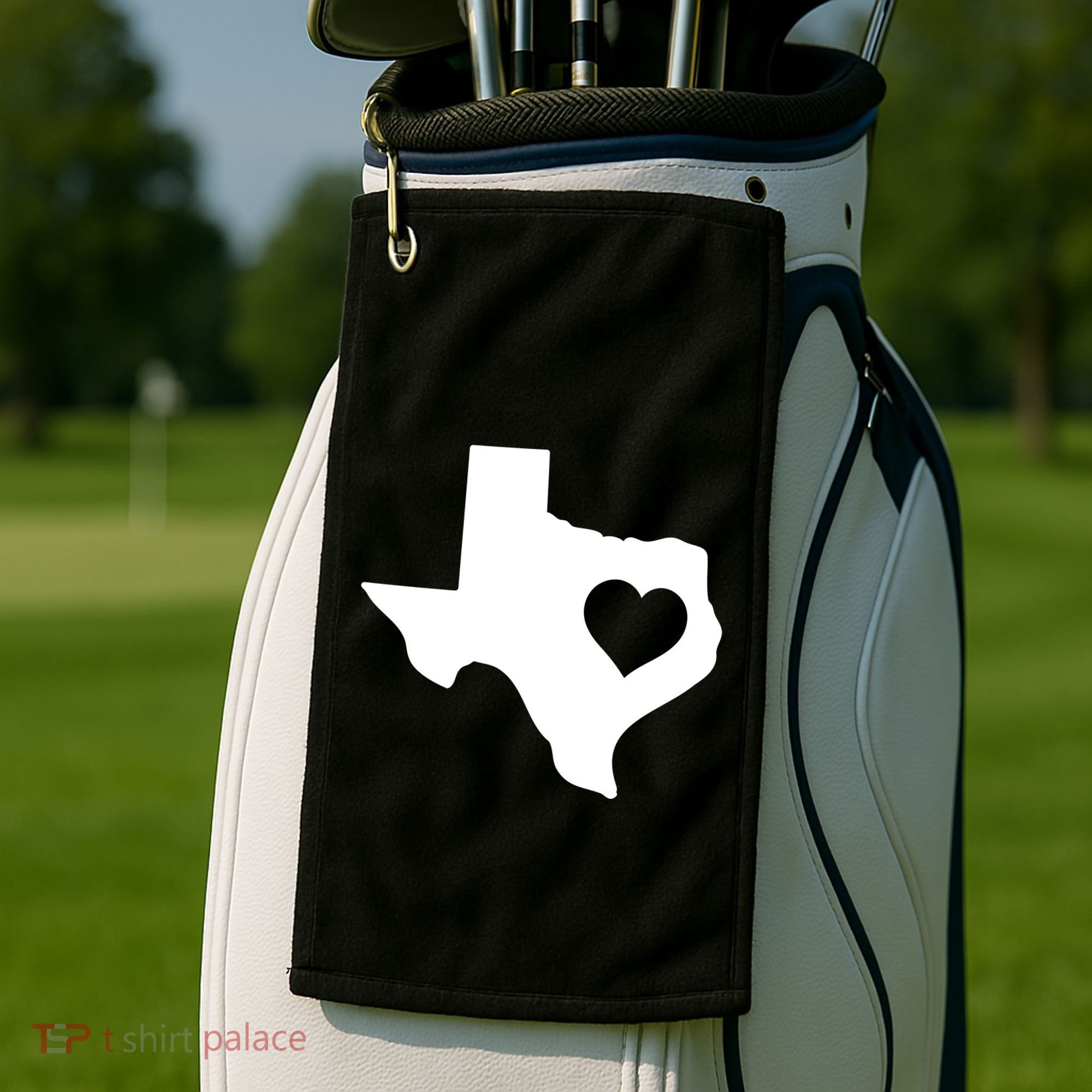 Born In Texas Home Golf Towel