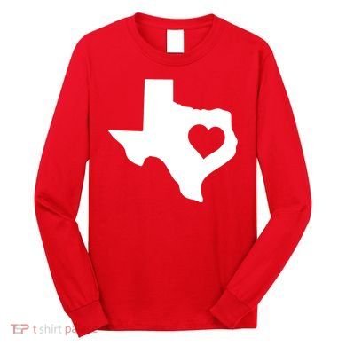 Born In Texas Home Long Sleeve Shirt