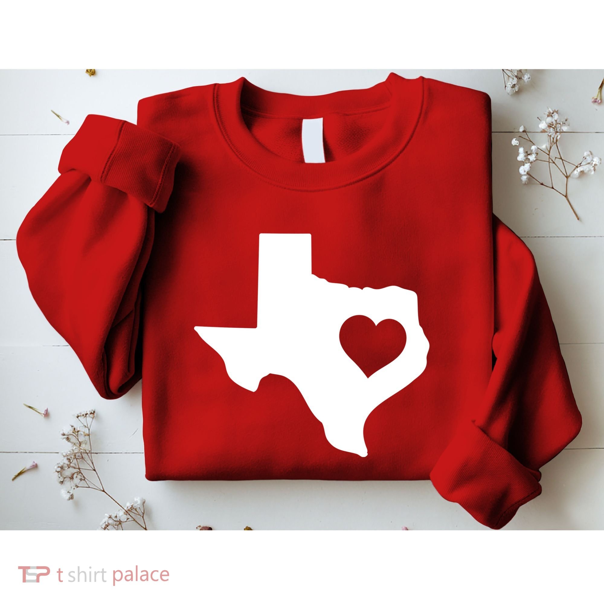 Born In Texas Home Sweatshirt