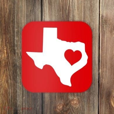 Born In Texas Home Coaster