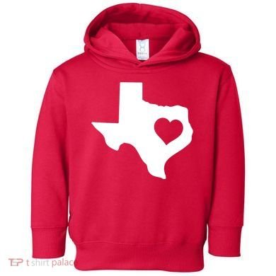 Born In Texas Home Toddler Hoodie