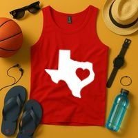 Born In Texas Home Tank Top thumb 4