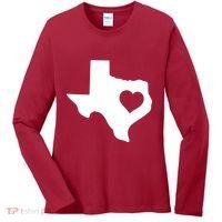 Born In Texas Home Women's Long Sleeve Shirt thumb 0