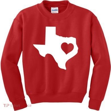 Born In Texas Home Kids Sweatshirt