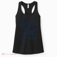 Because Im The Captain Thats Why Funny Pilot Gift Women's Tank Top thumb 0