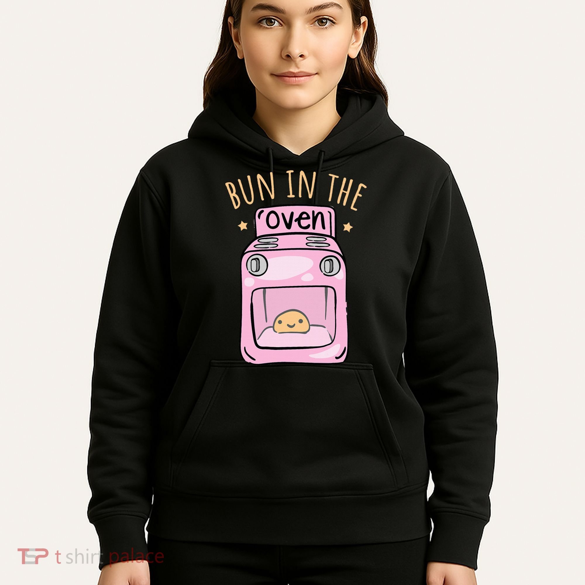 Bun In The Oven Baby Announcement Hoodie