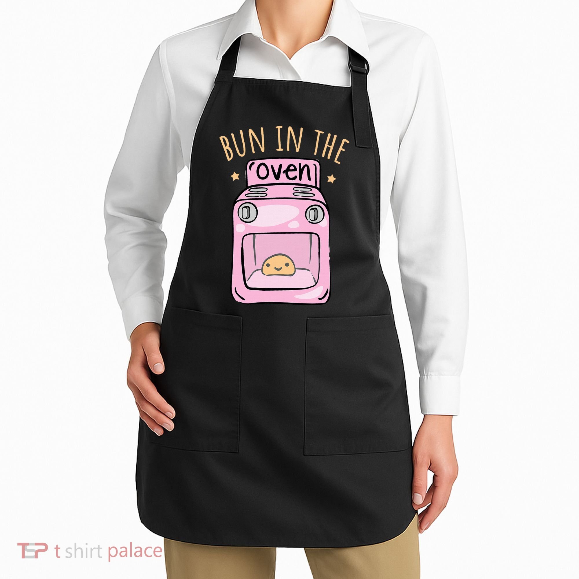Bun In The Oven Baby Announcement Apron