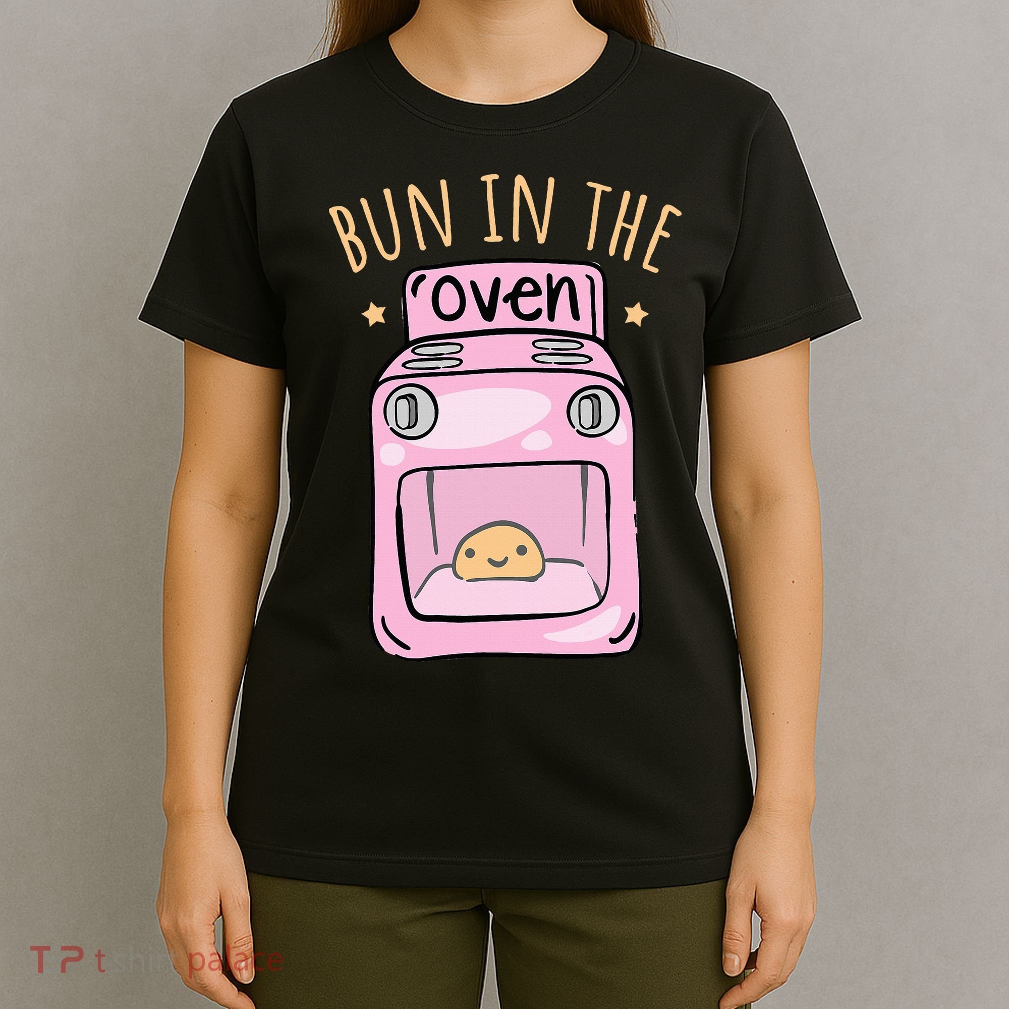 Bun In The Oven Baby Announcement T-Shirt