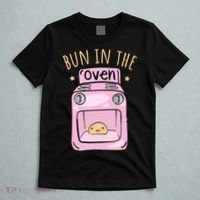 Bun In The Oven Baby Announcement T-Shirt thumb 5