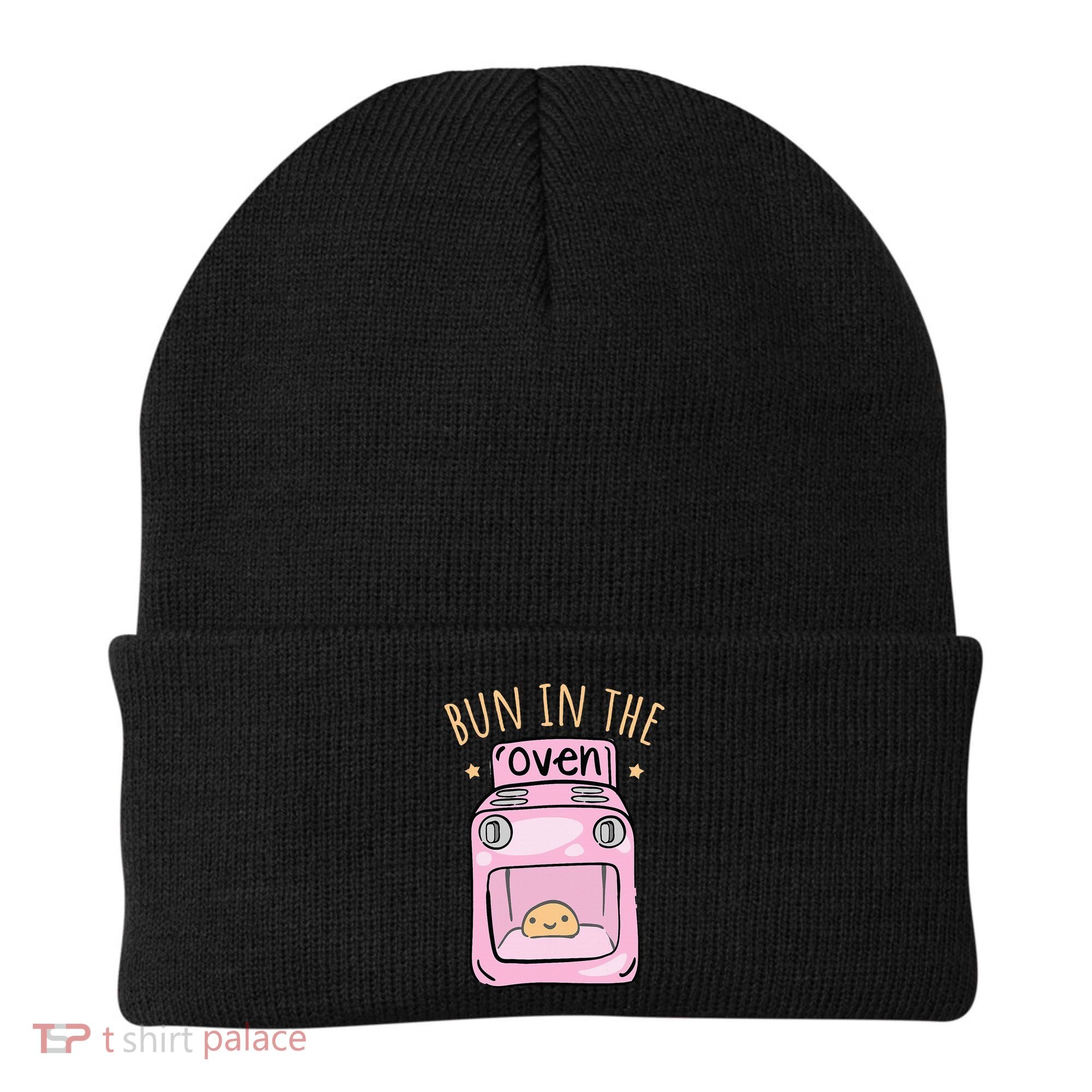 Bun In The Oven Baby Announcement Beanie