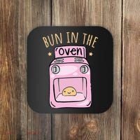 Bun In The Oven Baby Announcement Coaster thumb 0