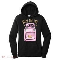 Bun In The Oven Baby Announcement Women's Hoodie thumb 0