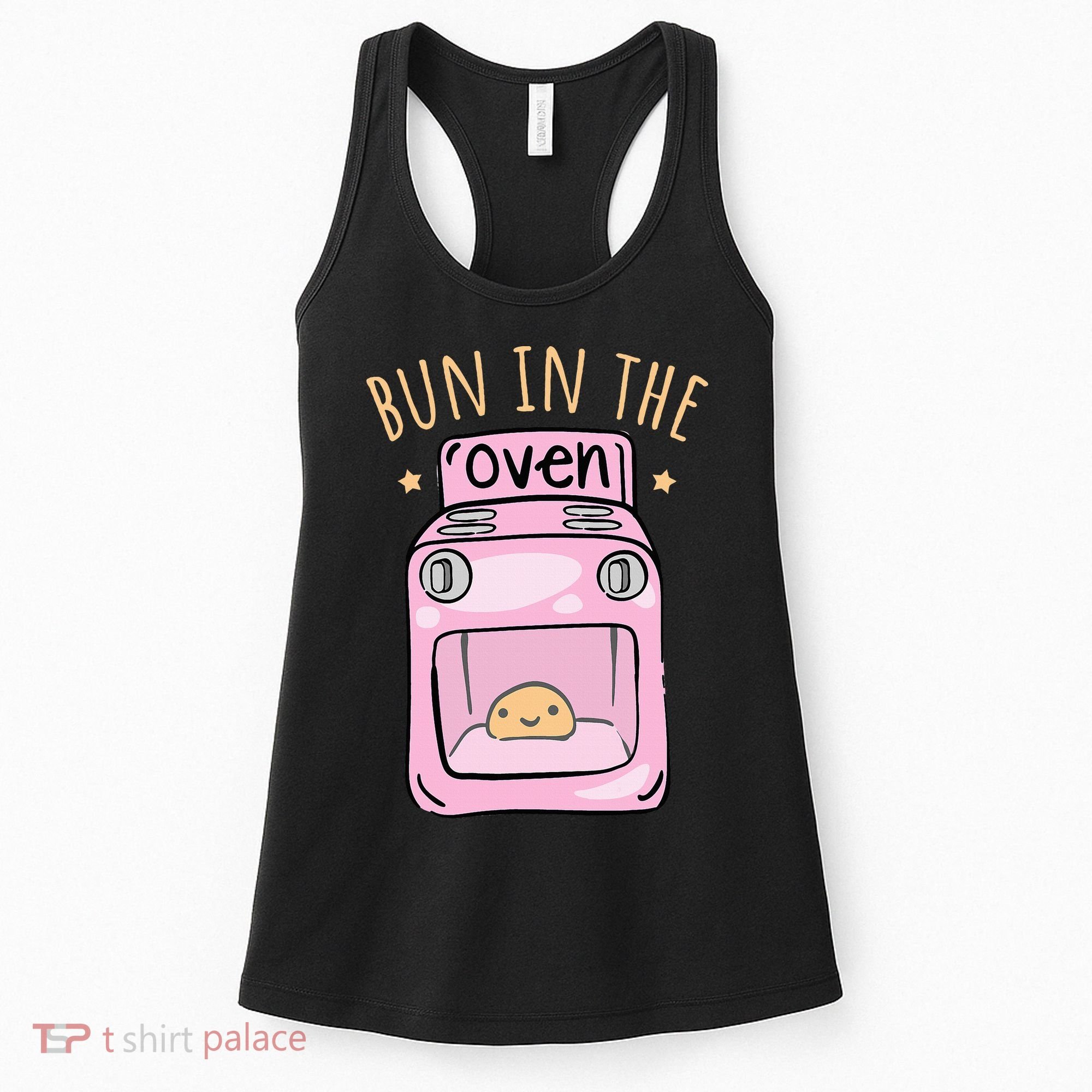 Bun In The Oven Baby Announcement Women's Tank Top