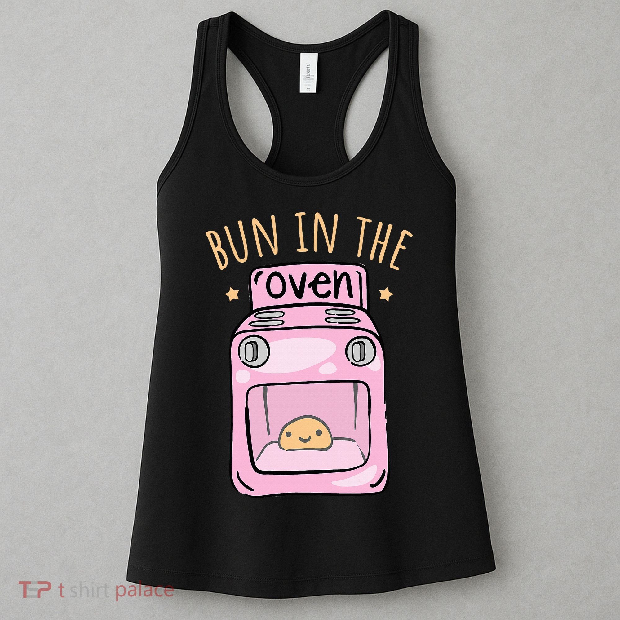 Bun In The Oven Baby Announcement Women's Tank Top