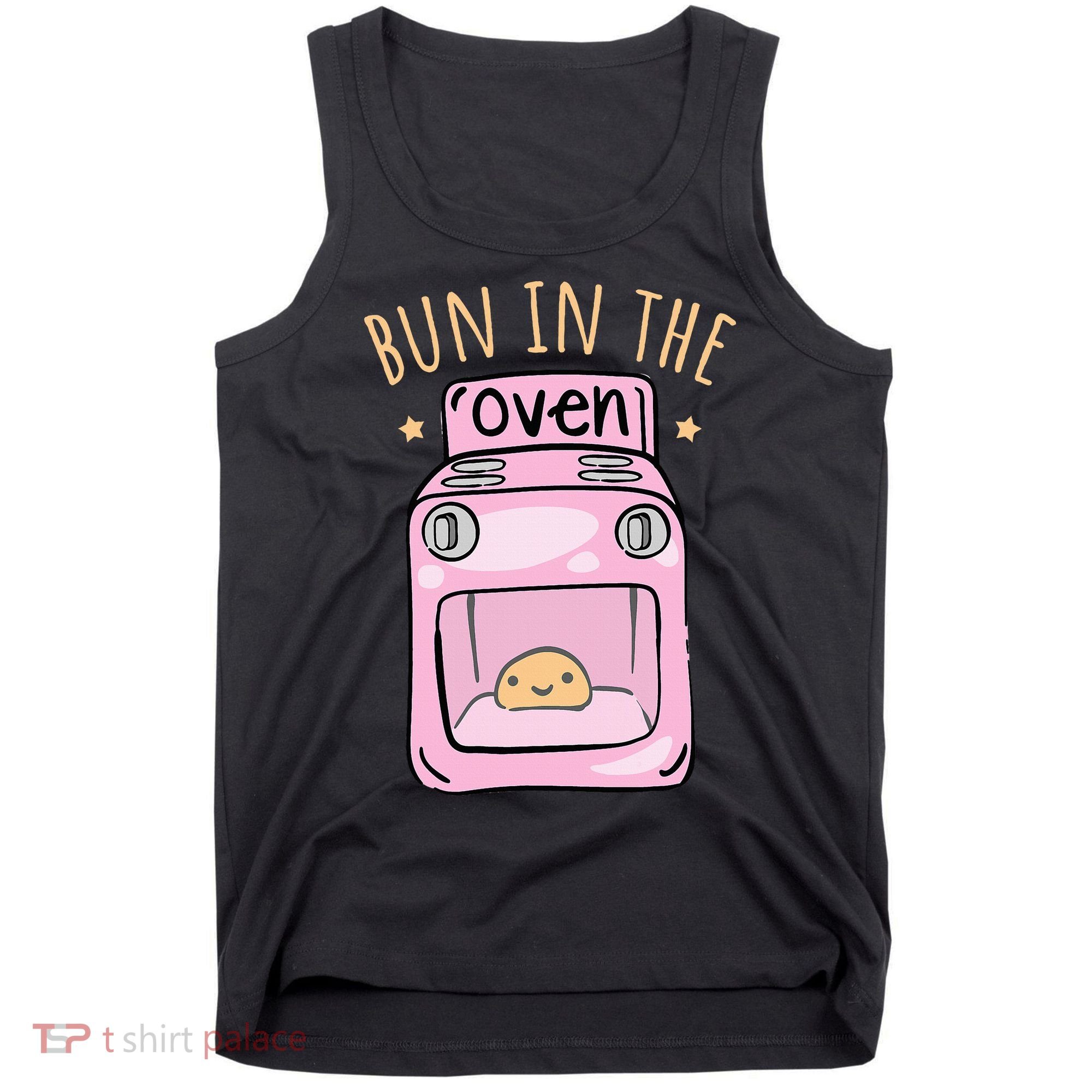 Bun In The Oven Baby Announcement Tank Top